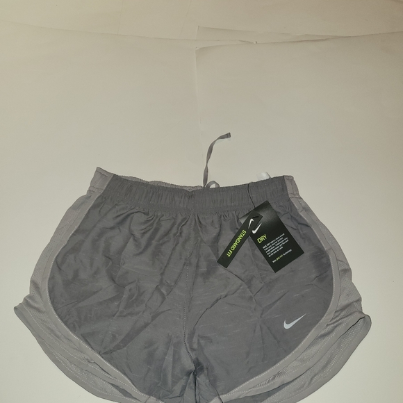 Nike Women's Tempo Dry Core 3'' Running Shorts Grey - Picture 6 of 14